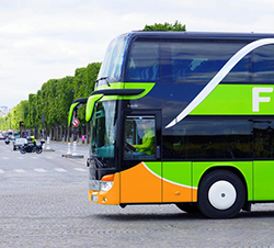 Primera línea de autobuses eléctricos de larga distancia