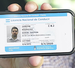 Permiso de conducir digital